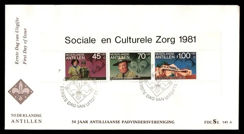 Mayfairstamps Netherlands FDC 1981 Boy Scouts Sociale Culturele Zorg First Day C