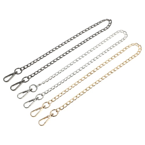 3 Pcs Shoulder Chain Strap for Purse Crossbody Man Bag Accessories DIY