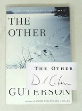 2008 Signed DAVID GUTERSON THE OTHER Softcover WASHINGTON Uncorrected Proof Copy