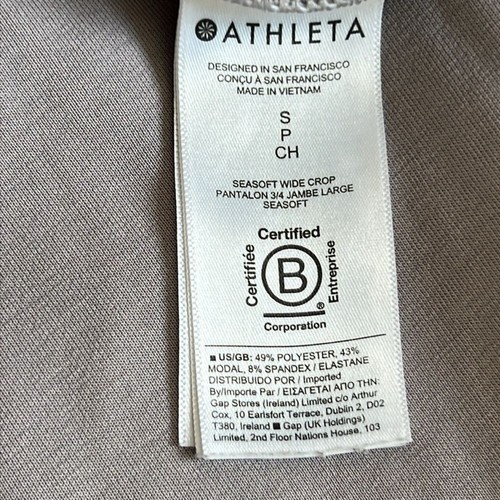 Athleta Seasoft Wide Crop Hose Lila Größe S - Bild 6 von 7