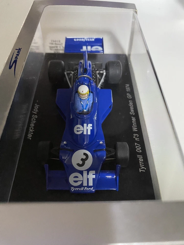 1/43 Spark 1974 Tyrrell 007 #3 J. Scheckter Winner Sweden GP No.3 F/S Japan - Image 3 of 4