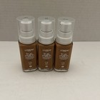 Lot of 3 L'Oreal True Match C6 Cool Medium Super-Blendable Foundation 1 Oz