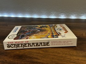 The Magic of Scheherazade Nintendo NES 1989 CIB Complete NM+ excellent copy
