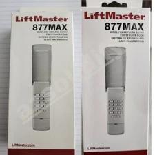 Liftmaster 877MAX Universal Keyless Wireless Entry Keypad - FREE SHIPPING