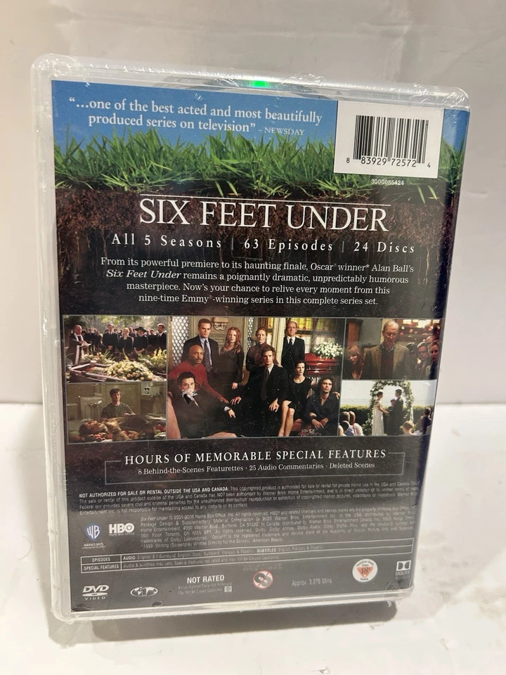 Six Feet Under: the Complete Series (DVD) SEALED - Image 2 of 2