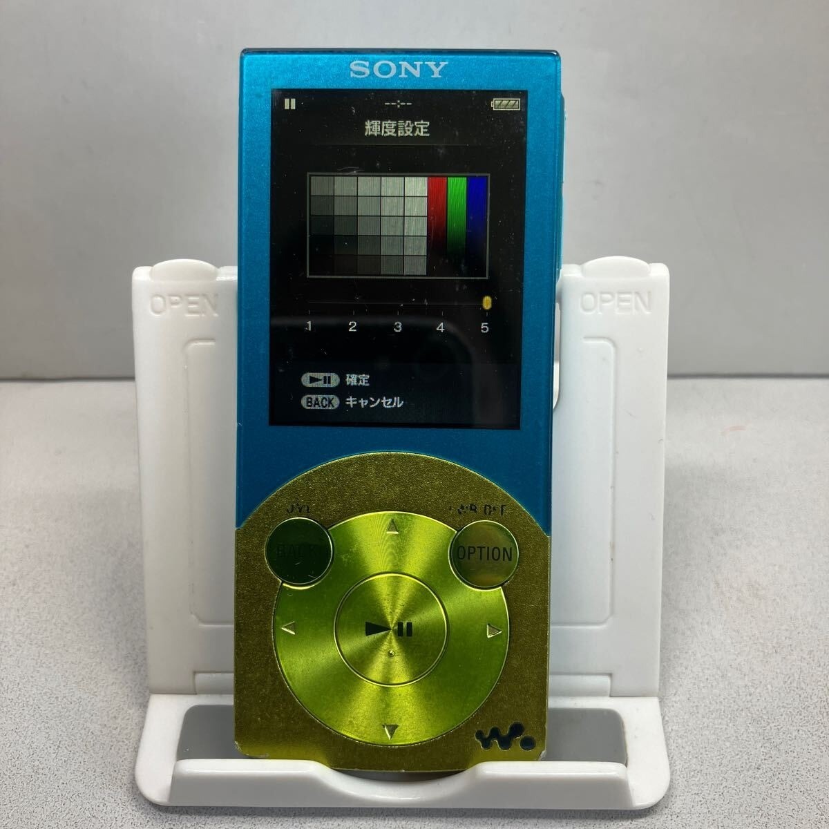 ウオークマンNWーs645 Sony Walkman NW-S645 Blue Portable Digital Audio Player