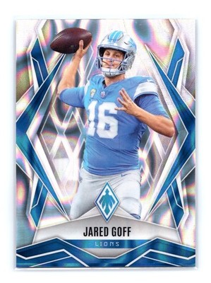 Jared Goff Silver Lava 2025 Panini Phoenix #62 Detroit Lions