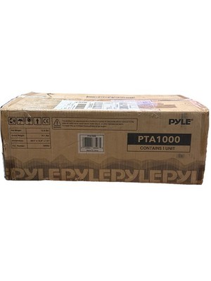 Pyle PTA1000 Professional Audio Bluetooth Power Amplifier, 2-Channel Rack *read