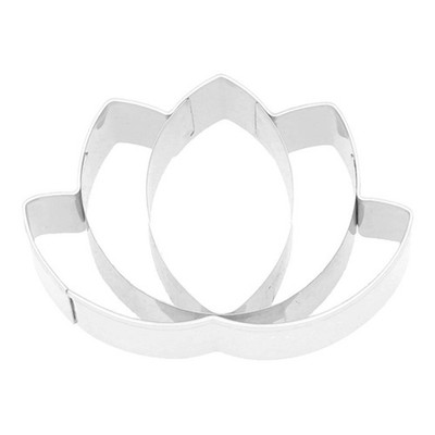 RBV Birkmann Ausstecher Ausstechform Lotusblume Lotus Edelstahl 6 cm