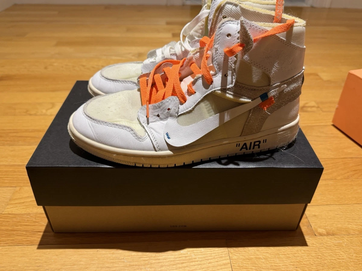 Las mejores ofertas en Jordan 1 Retro OG x Off-White High White | eBay