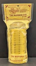 The Pampered Chef Wonder Cup Adjustable Measuring Cup Liquid & Solids #2220 NIP