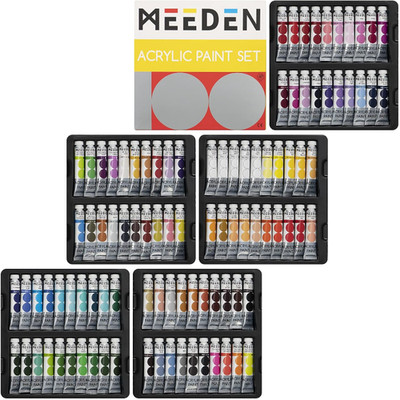 Acrylfarben Set 100 Farben Schwere Konsistenz 0 4