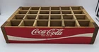 Coca-Cola Wooden Crate Red Wood 24 Bottle Vintage? Reproduction?