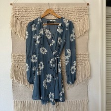 NWT: Reformation Frederica Wrap Mini Dress sz small