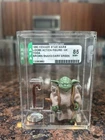 1980 Kenner Star Wars Yoda AFA 85 NM+ Brown Snake Dark Green Pacman Eyes
