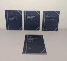 Vintage Whitman Coin Folders/Albums/Books - Lot of 4 Franklin Washington *read