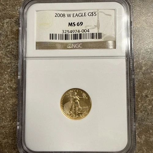2008-W American Gold Eagle 1 oz Proof — photo from the most recent tracked eBay sale