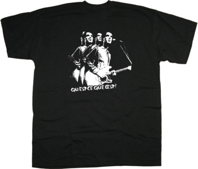David Byrne Talking Heads Psycho Killer T-shirt Black Tee S-5XL 100