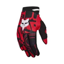FOX RACING 180 RACE SPEC GLOVE- FLUORESCENT RED- MEDIUM