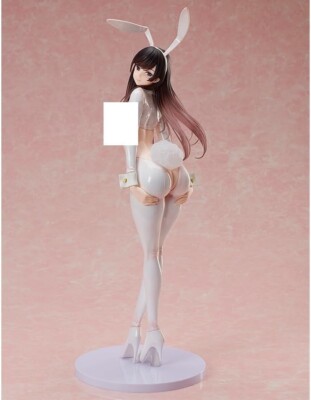 Native BINDing Creators Opinion Kasumi White Bunny Ver.  1/4 Scale Figure 45cm