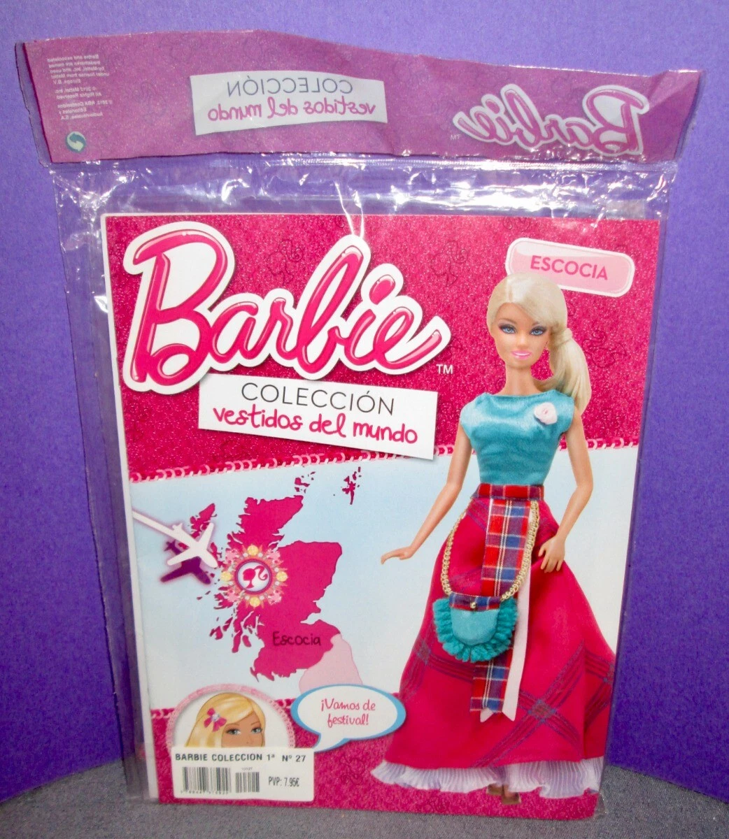 Barbie coleccion 2025 vestidos del mundo