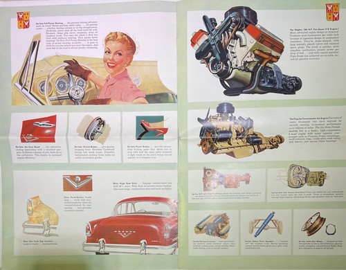 Vintage 1953 DeSoto automobile brochure - Picture 5 of 6
