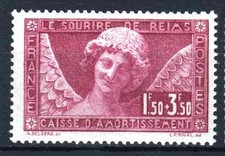 FRANCE STAMP TIMBRE YVERT N° 256 " C.A. ANGE AU SOURIRE REIMS 1930" NEUF xx LUXE