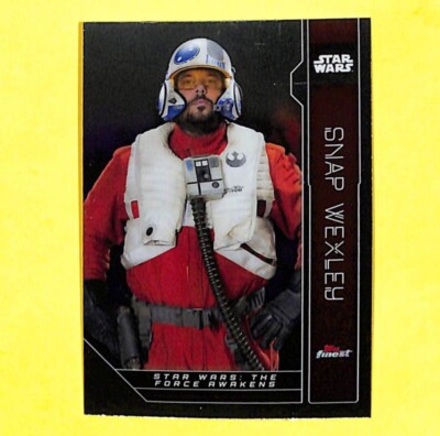 2023 Topps Finest Star Wars #34 Snap Wexley Card
