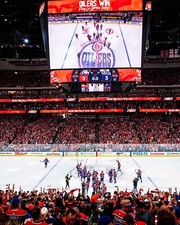 Edmonton Oilers Win at Home vs Panthers NHL Stanley Cup Finals 3.5x5  Reprint