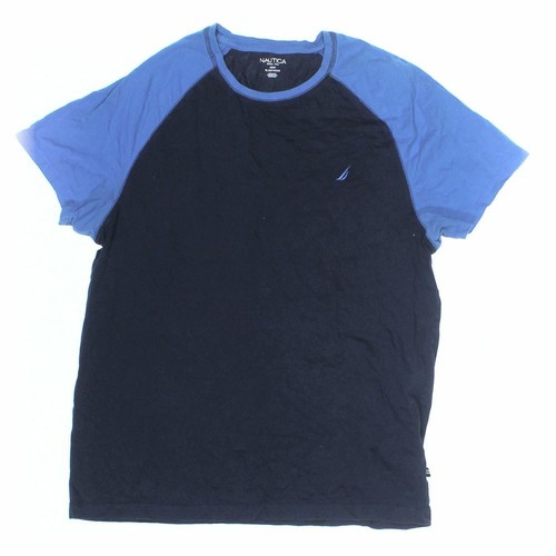 light blue, cotton, polyester 