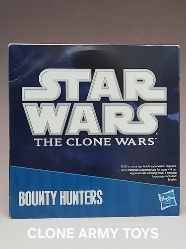 Star Wars Clone Wars Bounty Hunters DVD from Hostage Crisis Target Cad Bane OOP - Picture 2 of 2