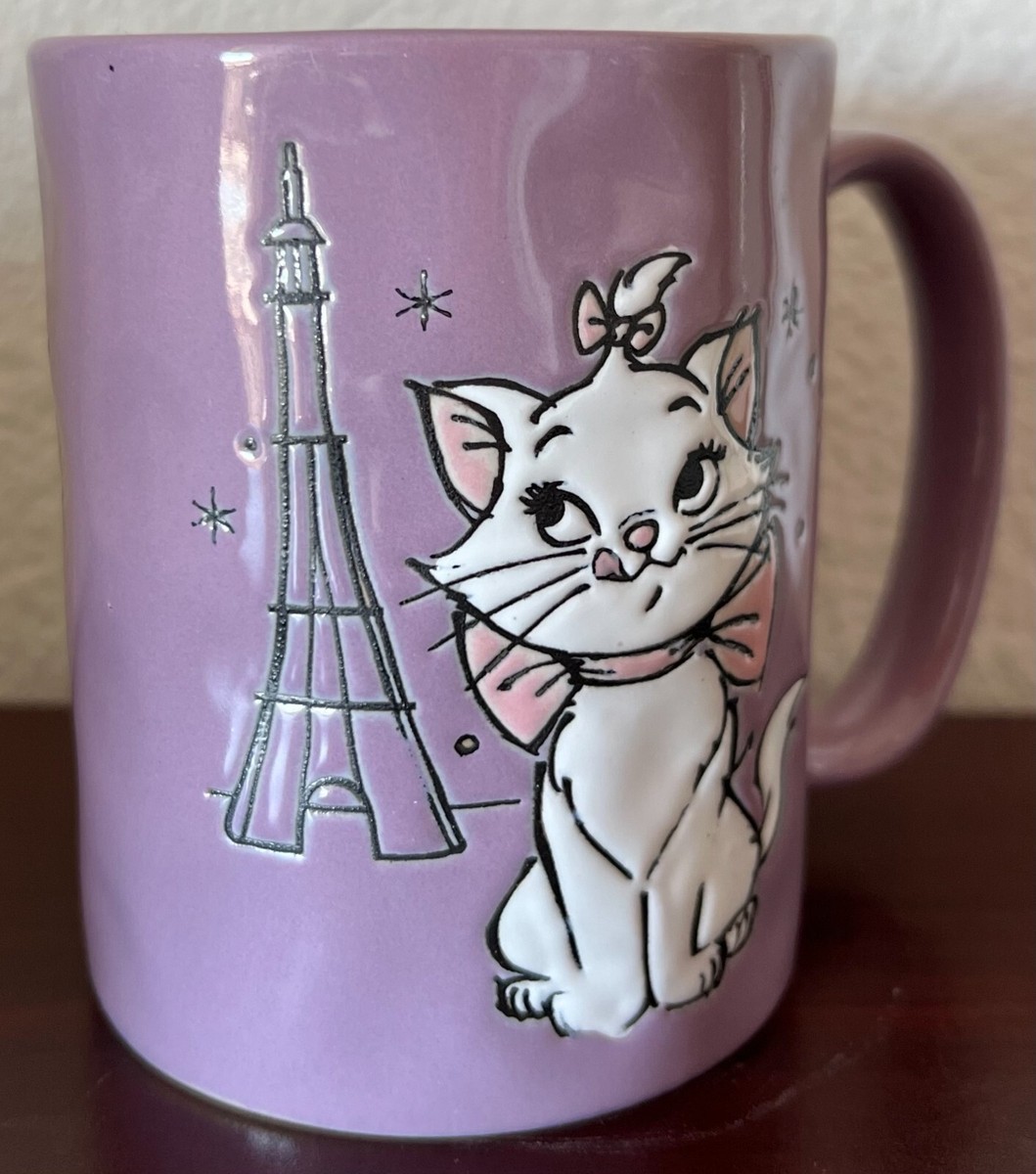 at.Mi　コレクターズベア（eins）深紫　アルパカ羊毛　33㎝ Disney The Aristocats Marie & Eiffel Tower Purple 15 oz Ceramic