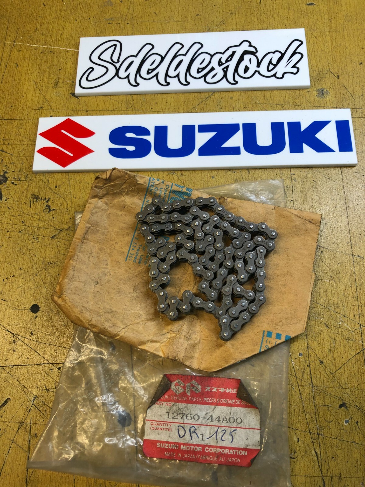 Chaîne distribution DID 25SH haute résistance pour Suzuki DR 125
