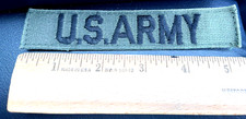 Military Patch U.S. Army Name Tape Hook  Loop Patch