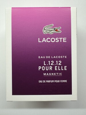 TOP, NEU & OVP! LACOSTE L.12.12 ''MAGNETIC'' POUR ELLE, EDP, VAPO, 80 ML,  S. BILD