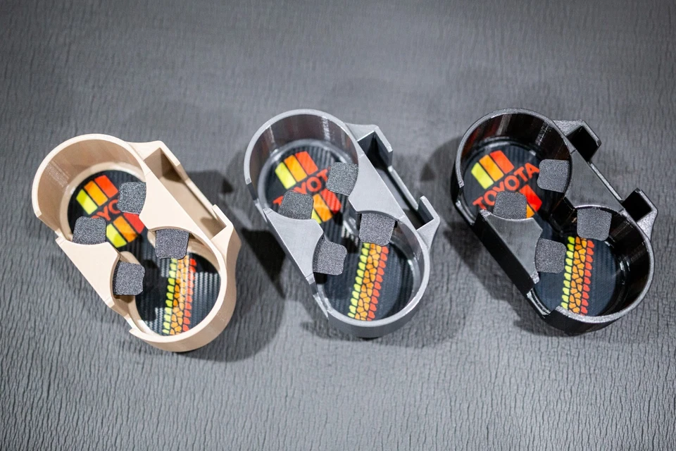 Portavasos modular V2 Toyota Land Cruiser 91-97 Lexus LX450 95-97 FJ80 FZJ80 Foto 2 de 4