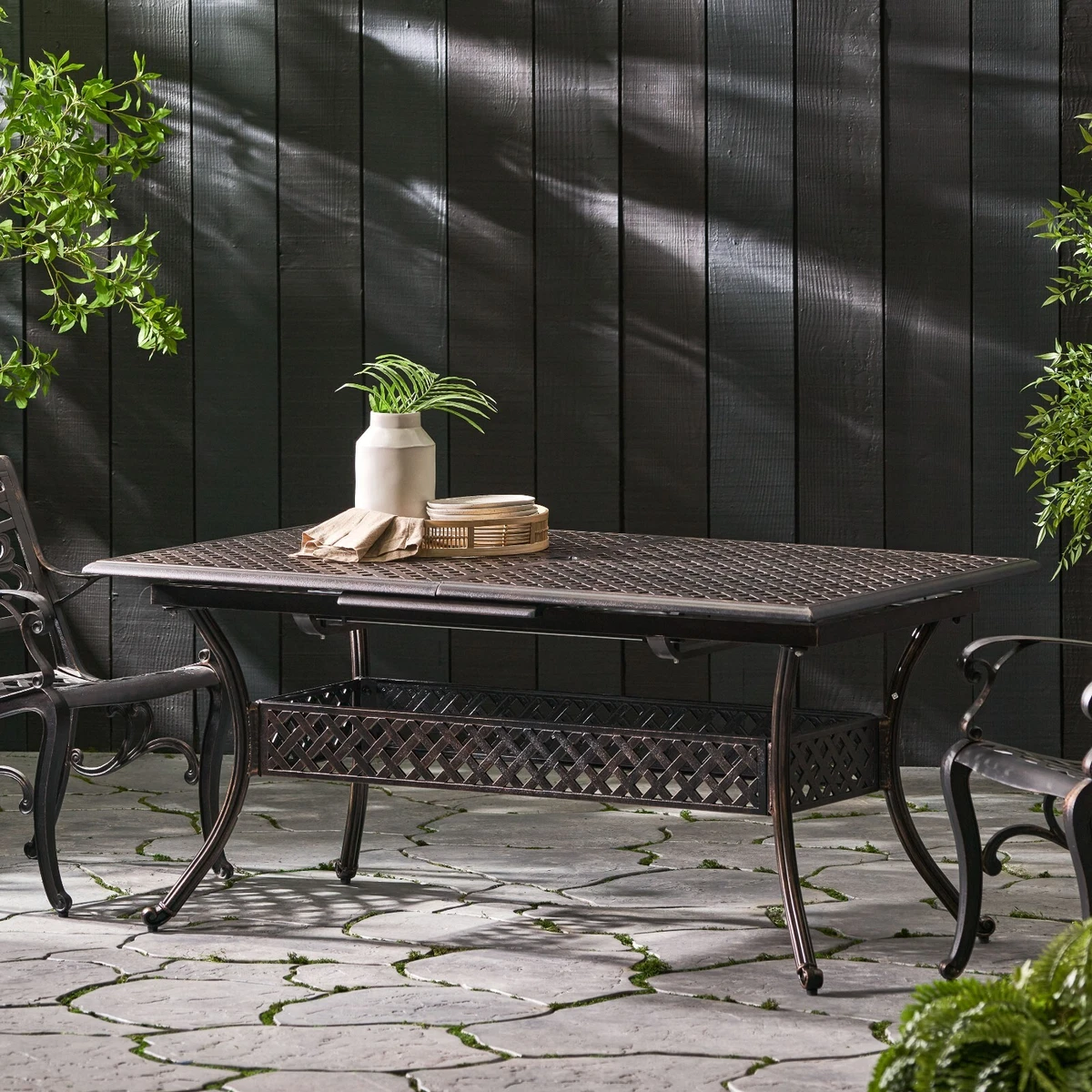 Dining table 2024 with copper legs