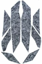 Sea-Doo Spark 2 Seat w out Extended Swim Platform Elite Traction Mats BlackTip