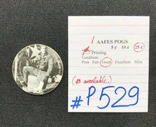 AAFES POGS, 7th Series/Printing, 1 POG,  25¢, #P529, GOOD