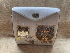 Vintage Jeweled Owl Purse Enid Collins Style