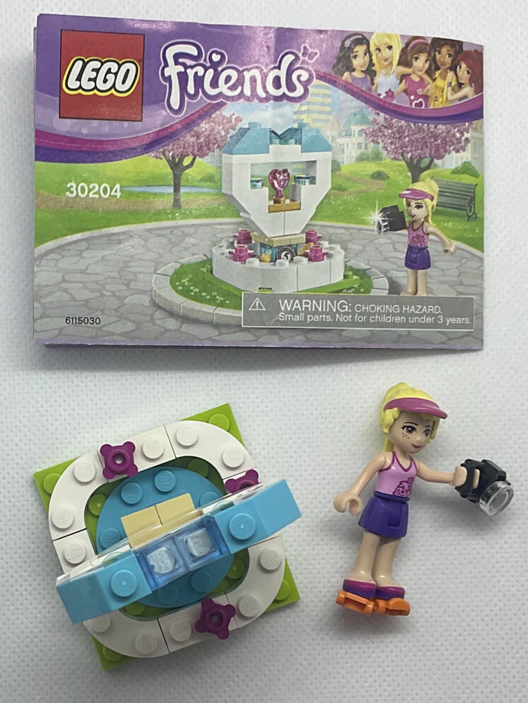 Løfte grave Gå til kredsløbet LEGO Friends 30204 Wish Fountain 100% Complete w/Manual &amp; Minifigure  Preowned 673419233460 | eBay