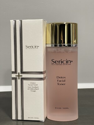 Sericin+ Plus Detox Facial Toner 3.4 Fl oz NIB EXP 10/2025