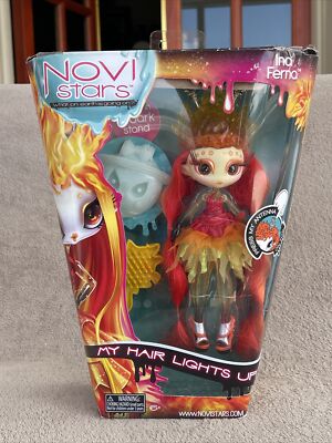 Novi Stars Ina Ferna Fire Doll New In Box Rare!