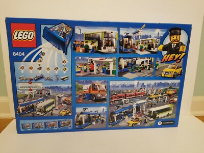 LEGO City 8404 PUBLIC TRANSPORT with 6 minifigures New