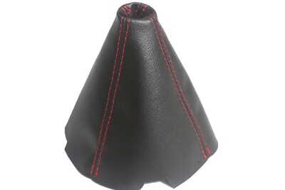 Vinyl Black w/Red Stitching Manual Shift Boot Fits 04-11 Mazda RX-8
