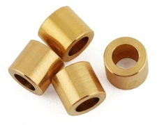 Hot Racing King Pin Brass Flange Bushing for Traxxas 4-Tec 2.0 (4) [HRATRF04P]