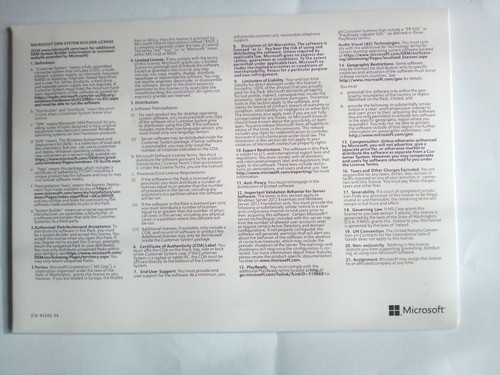 Microsoft Windows Server Standard 2022 16 Core | 64Bit - DVD + 50 RDS USER CALs - Picture 10 of 10