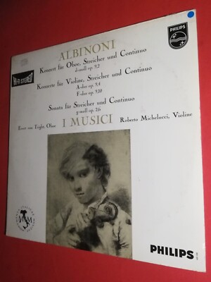 Tommaso Albinoni (1671-1750)   Sechs Konzerte für Oboe und Violine LP//L407