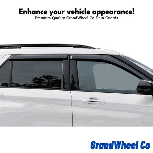 Rain Guards Vent Visors Shade for 2022-2025 Hyundai Santa Cruz - Picture 4 of 7
