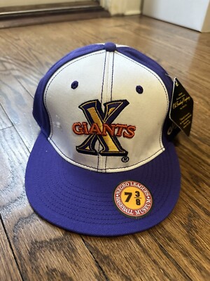 Cuban X Giants Negro League NLBM Unused Fitted Hat w/ Tag size